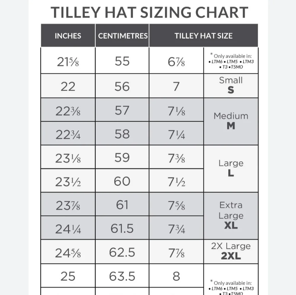 TILLEY Black Hemp Bucket Hat Size Medium